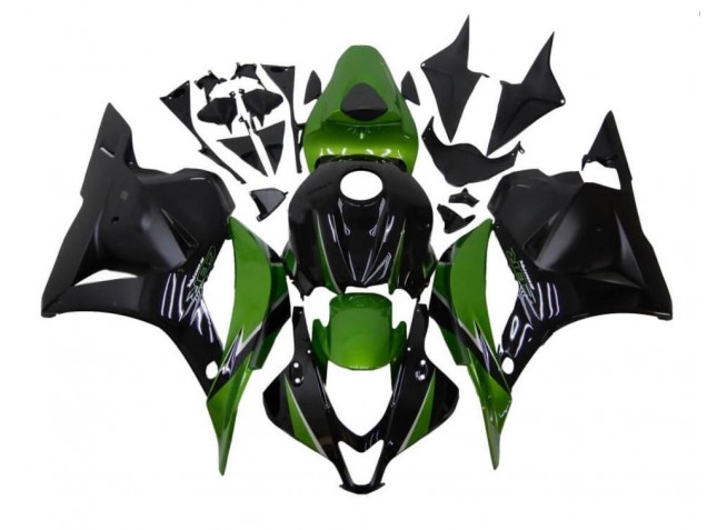 Honda CBR 600 RR 09-12 Motorrad Verkleidungen - Grün Schwarz Kaufen Honda CBR 600 RR 09-12 Motorrad Verkleidungen - Grün Schwarz Kaufen