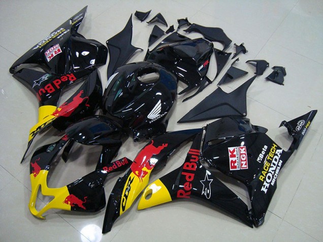 Honda CBR 600 RR 09-12 Motorrad Verkleidungen - Schwarzer Rot Bull Kaufen Honda CBR 600 RR 09-12 Motorrad Verkleidungen - Schwarzer Rot Bull Kaufen