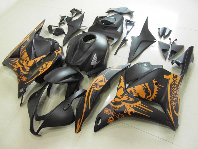 Honda CBR 600 RR 09-12 Motorrad Verkleidungen - Matt Schwarzer Orange Aufkleber Kaufen Honda CBR 600 RR 09-12 Motorrad Verkleidungen - Matt Schwarzer Orange Aufkleber Kaufen