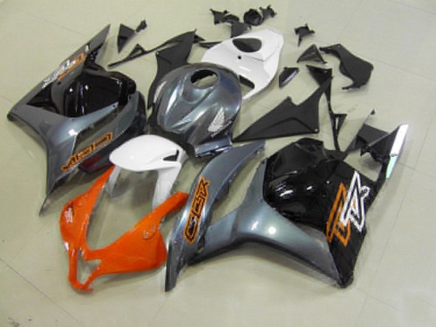 Honda CBR 600 RR 09-12 Motorrad Verkleidung - Orange Grau Schwarz Kaufen Honda CBR 600 RR 09-12 Motorrad Verkleidung - Orange Grau Schwarz Kaufen
