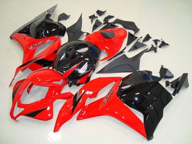 Honda CBR 600 RR 09-12 Motorrad Verkleidungen & Plastik - Rot Schwarz Kaufen