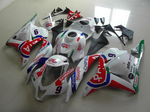 Honda CBR 600 RR 09-12 Motorrad Verkleidungen - Rot Weiß Pata Kaufen Honda CBR 600 RR 09-12 Motorrad Verkleidungen - Rot Weiß Pata Kaufen