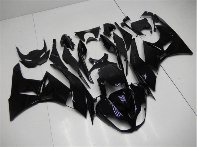 Kawasaki ZX6R 09-12 Motorrad Verkleidungen - Glänzend Schwarz Kaufen Kawasaki ZX6R 09-12 Motorrad Verkleidungen - Glänzend Schwarz Kaufen