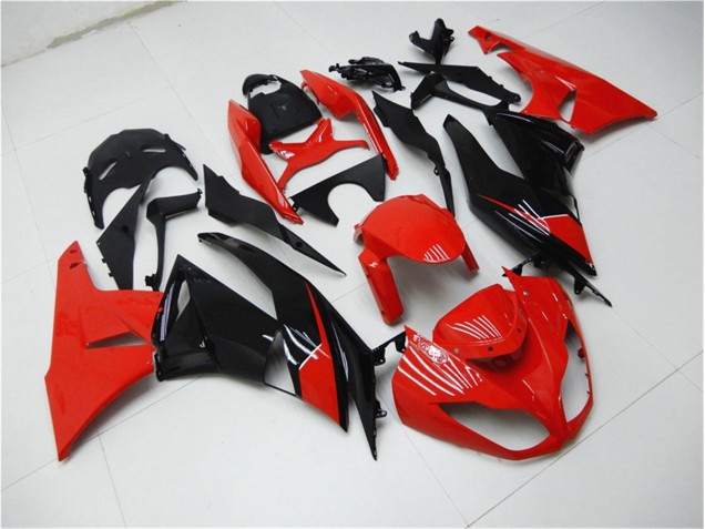 Kawasaki ZX6R 09-12 Motorrad Verkleidungen - Rot Schwarz Kaufen Kawasaki ZX6R 09-12 Motorrad Verkleidungen - Rot Schwarz Kaufen