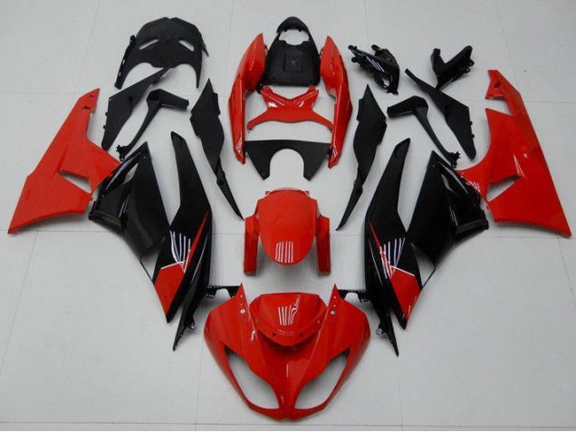 Kawasaki ZX6R 09-12 Motorrad Verkleidungen - Rot Schwarz Kaufen Kawasaki ZX6R 09-12 Motorrad Verkleidungen - Rot Schwarz Kaufen