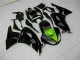 Kawasaki ZX6R 09-12 Motorrad Verkleidung - Schwarz Grün Kaufen Kawasaki ZX6R 09-12 Motorrad Verkleidung - Schwarz Grün Kaufen
