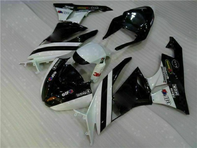 Kawasaki ZX6R 09-12 Motorrad Verkleidung - Schwarz Weiß 3M Touch4 Kaufen Kawasaki ZX6R 09-12 Motorrad Verkleidung - Schwarz Weiß 3M Touch4 Kaufen