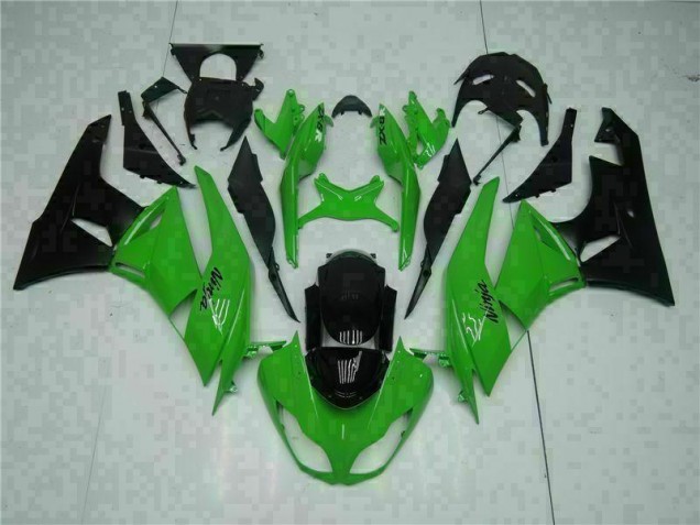 Kawasaki ZX6R 09-12 Motorrad Verkleidungen & Plastik - Schwarz Grün Kaufen Kawasaki ZX6R 09-12 Motorrad Verkleidungen & Plastik - Schwarz Grün Kaufen