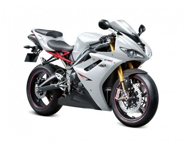 Triumph Daytona 675 Triple 09-12 Motorrad Verkleidungen - Perl Weiß Schwarz Kaufen Triumph Daytona 675 Triple 09-12 Motorrad Verkleidungen - Perl Weiß Schwarz Kaufen