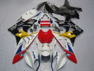 BMW S1000RR 09-14 Motorrad Verkleidungen - Rot Weiß Gelb Kaufen