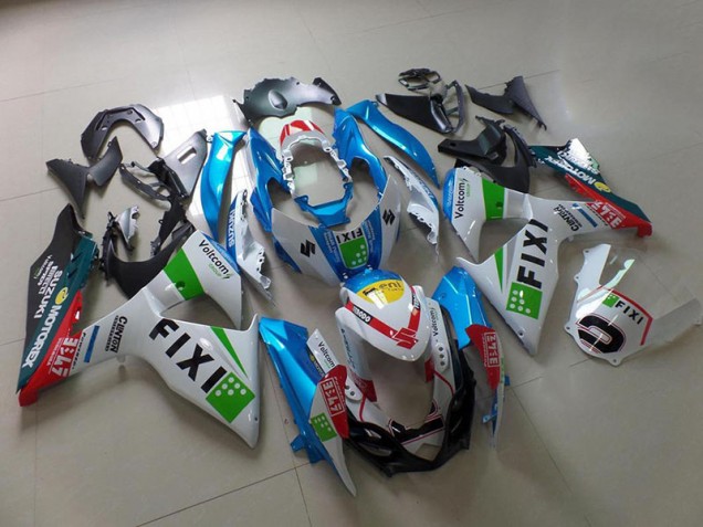 Suzuki GSXR 1000 K9 09-16 Motorrad Verkleidungen - Hell blau Fixi Kaufen Suzuki GSXR 1000 K9 09-16 Motorrad Verkleidungen - Hell blau Fixi Kaufen