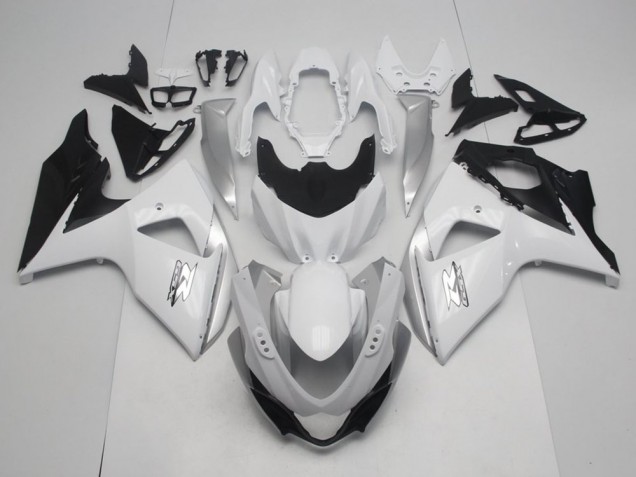 Suzuki GSXR 1000 K9 09-16 Motorrad Verkleidungen - Weiß OEM Stil Kaufen Suzuki GSXR 1000 K9 09-16 Motorrad Verkleidungen - Weiß OEM Stil Kaufen