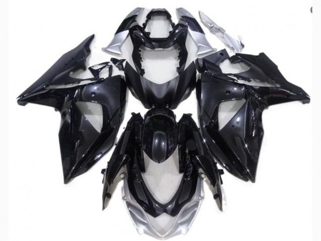 Suzuki GSXR 1000 K9 09-16 Motorrad Verkleidungen - Schwarz Silber Kaufen Suzuki GSXR 1000 K9 09-16 Motorrad Verkleidungen - Schwarz Silber Kaufen