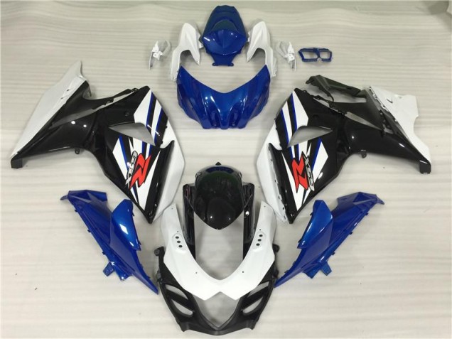 Suzuki GSXR 1000 K9 09-16 Motorrad Verkleidung - Weiß Blau Schwarz Kaufen Suzuki GSXR 1000 K9 09-16 Motorrad Verkleidung - Weiß Blau Schwarz Kaufen