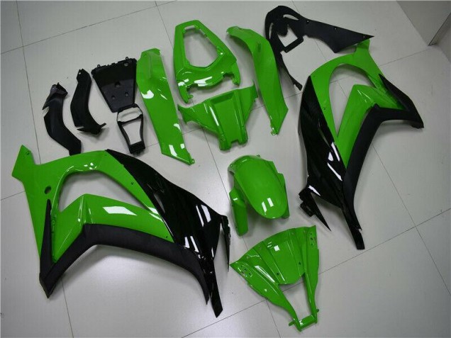 Kawasaki ZX10R 11-15 Motorrad Vollverkleidung - Grün Schwarz Kaufen Kawasaki ZX10R 11-15 Motorrad Vollverkleidung - Grün Schwarz Kaufen