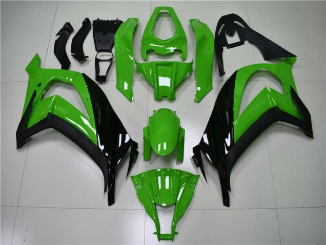 Kawasaki ZX10R 11-15 Motorrad Vollverkleidung - Grün Schwarz Kaufen Kawasaki ZX10R 11-15 Motorrad Vollverkleidung - Grün Schwarz Kaufen