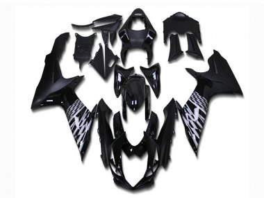 Suzuki GSXR 600 / 750 K11 11-24 Motorrad Verkleidungen - Matt Schwarz Kaufen