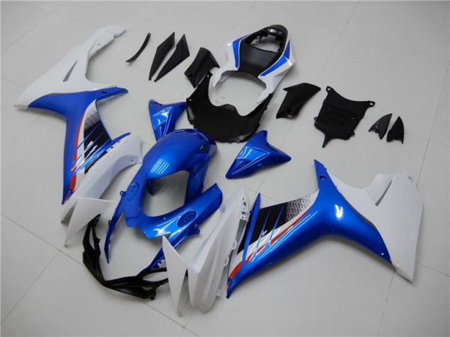 Suzuki GSXR 600 / 750 K11 11-24 Motorrad Verkleidungen - Blau Weiß Kaufen Suzuki GSXR 600 / 750 K11 11-24 Motorrad Verkleidungen - Blau Weiß Kaufen