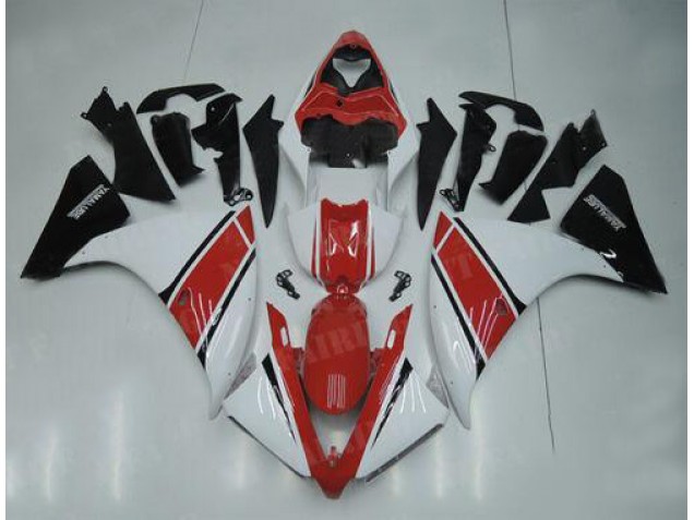 Yamaha R1 12-14 Motorrad Verkleidungen - Weiß Rot Schwarz Kaufen Yamaha R1 12-14 Motorrad Verkleidungen - Weiß Rot Schwarz Kaufen