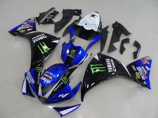 Yamaha R1 12-14 Motorrad Verkleidung - BlauSchwarz Monster Kaufen Yamaha R1 12-14 Motorrad Verkleidung - BlauSchwarz Monster Kaufen