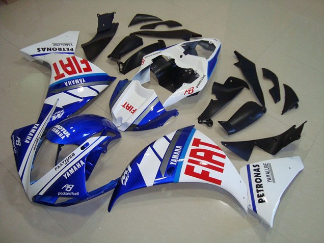 Yamaha R1 12-14 Motorrad Verkleidungen - Blau Weiß Fiat Kaufen Yamaha R1 12-14 Motorrad Verkleidungen - Blau Weiß Fiat Kaufen