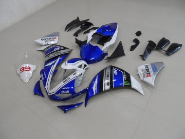 Yamaha R1 12-14 Motorrad Verkleidung - Blau Weiß Kaufen