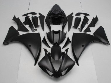 Yamaha R1 12-14 Motorrad Verkleidungen - Matt Schwarz Kaufen