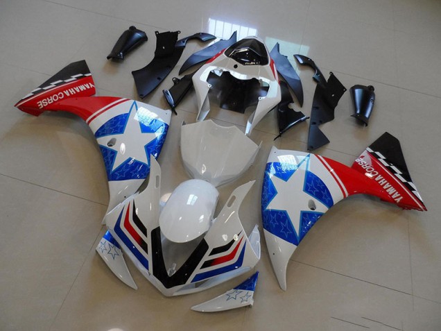 Yamaha R1 12-14 Motorrad Verkleidungen - Weiß Schwarz Ducati Stern Kaufen Yamaha R1 12-14 Motorrad Verkleidungen - Weiß Schwarz Ducati Stern Kaufen