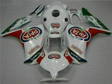 Honda CBR 1000 RR 12-16 Motorrad Verkleidung - Rot Weiß PATA Kaufen