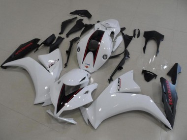 Honda CBR 1000 RR 12-16 Motorrad Verkleidungen - Weiß Und Matt Schwarz OEM Stil Kaufen