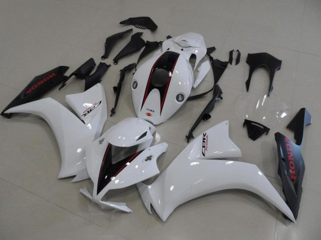Honda CBR 1000 RR 12-16 Motorrad Verkleidungen - Weiß Und Matt Schwarz OEM Stil Kaufen Honda CBR 1000 RR 12-16 Motorrad Verkleidungen - Weiß Und Matt Schwarz OEM Stil Kaufen