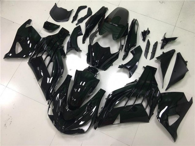 Kawasaki ZX14R ZZR 1400 12-21 Motorrad Verkleidung - Glänzend Schwarz Kaufen Kawasaki ZX14R ZZR 1400 12-21 Motorrad Verkleidung - Glänzend Schwarz Kaufen