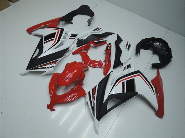 Kawasaki EX300 13-16 Motorrad Verkleidungen - Rot Weiß Schwarz Kaufen Kawasaki EX300 13-16 Motorrad Verkleidungen - Rot Weiß Schwarz Kaufen