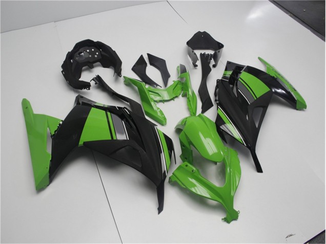Kawasaki EX300 13-16 Motorrad Verkleidung - Grün Schwarz Kaufen Kawasaki EX300 13-16 Motorrad Verkleidung - Grün Schwarz Kaufen