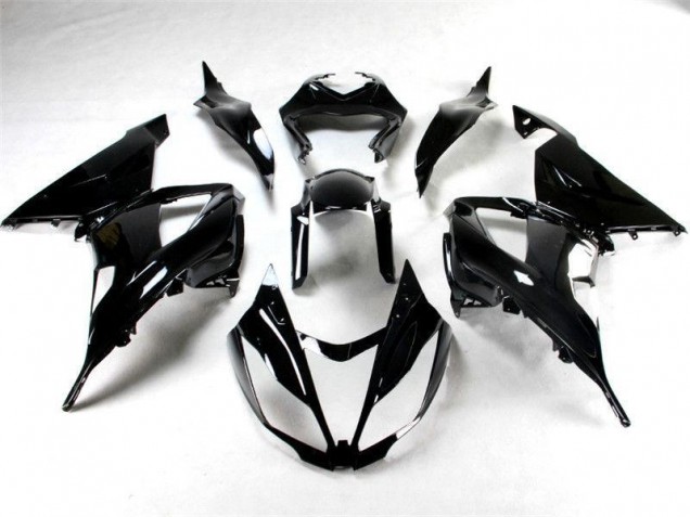 Kawasaki ZX6R 13-18 Motorrad Verkleidungen - Glänzend Schwarz Kaufen Kawasaki ZX6R 13-18 Motorrad Verkleidungen - Glänzend Schwarz Kaufen