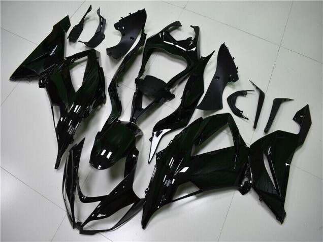 Kawasaki ZX6R 13-18 Motorrad Verkleidungen - Glänzend Schwarz Kaufen Kawasaki ZX6R 13-18 Motorrad Verkleidungen - Glänzend Schwarz Kaufen
