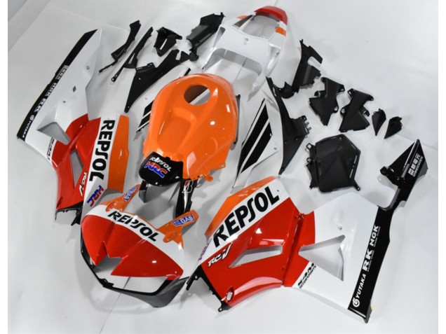 Honda CBR 600 RR 13-23 Motorrad Verkleidungen - Rot Weiß Orange Repsol Kaufen Honda CBR 600 RR 13-23 Motorrad Verkleidungen - Rot Weiß Orange Repsol Kaufen
