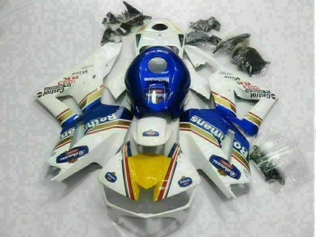 Honda CBR 600 RR 13-23 Motorrad Verkleidungen - Weiß Blau Kaufen Honda CBR 600 RR 13-23 Motorrad Verkleidungen - Weiß Blau Kaufen