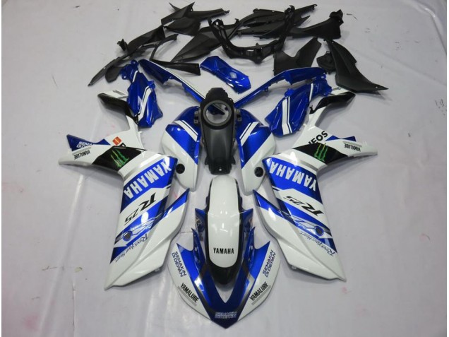 Yamaha R3 15-22 Motorrad Verkleidungen - Weiß Monster Kaufen Yamaha R3 15-22 Motorrad Verkleidungen - Weiß Monster Kaufen