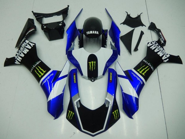 Yamaha R1 15-19 Motorrad Verkleidungen - Schwarz Blaus Monster Kaufen Yamaha R1 15-19 Motorrad Verkleidungen - Schwarz Blaus Monster Kaufen
