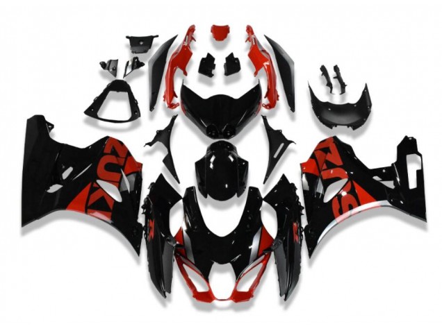 Suzuki GSXR 1000 17-23 Motorrad Verkleidung - Schwarz Rot Kaufen Suzuki GSXR 1000 17-23 Motorrad Verkleidung - Schwarz Rot Kaufen